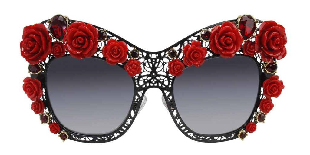 FLOWERS LACE LIMITED EDITION BLACK RED - GRAY