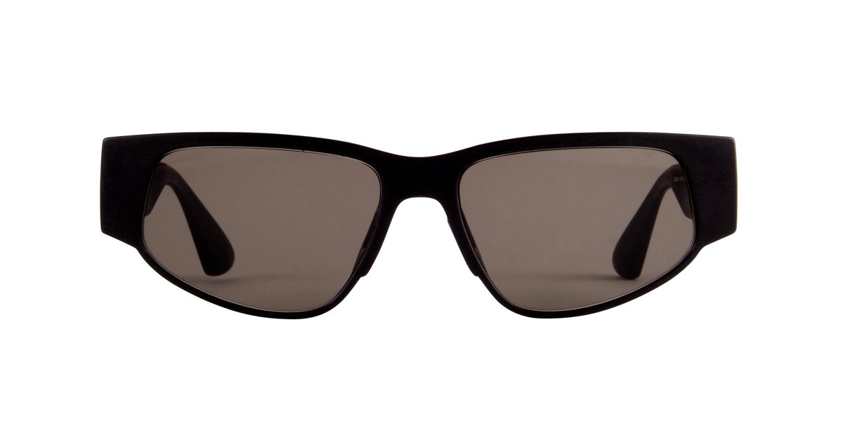 Mykita - Cash Pitch Black Square Men Sunglasses