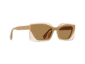 Fendi Exclusive Collection Brown Clear Cateye