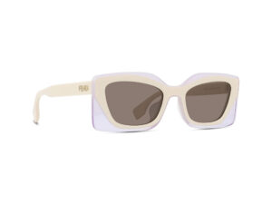 Fendi Exclusive Collection Purple Clear Cateye
