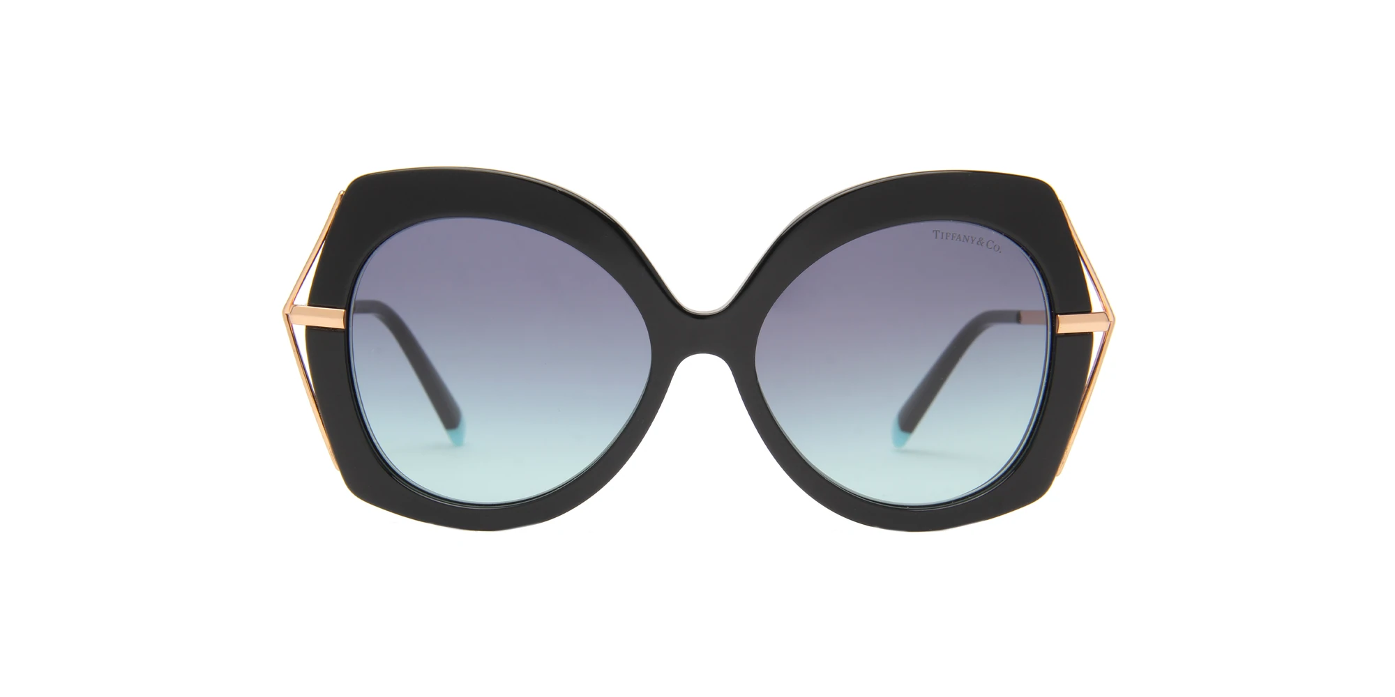 Tiffany - TF4169 Black:Smoke Butterfly Women Sunglasses - 54mm